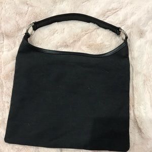 Versace Black Shoulder Purse